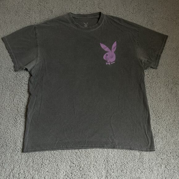 PLAYBOY Other - Playboy Men’s Graphic Pin Up T Shirt Size Large October 1968 Graphic Black